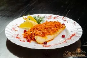 Тилапия под маринадным соусом