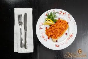 Тилапия под маринадным соусом